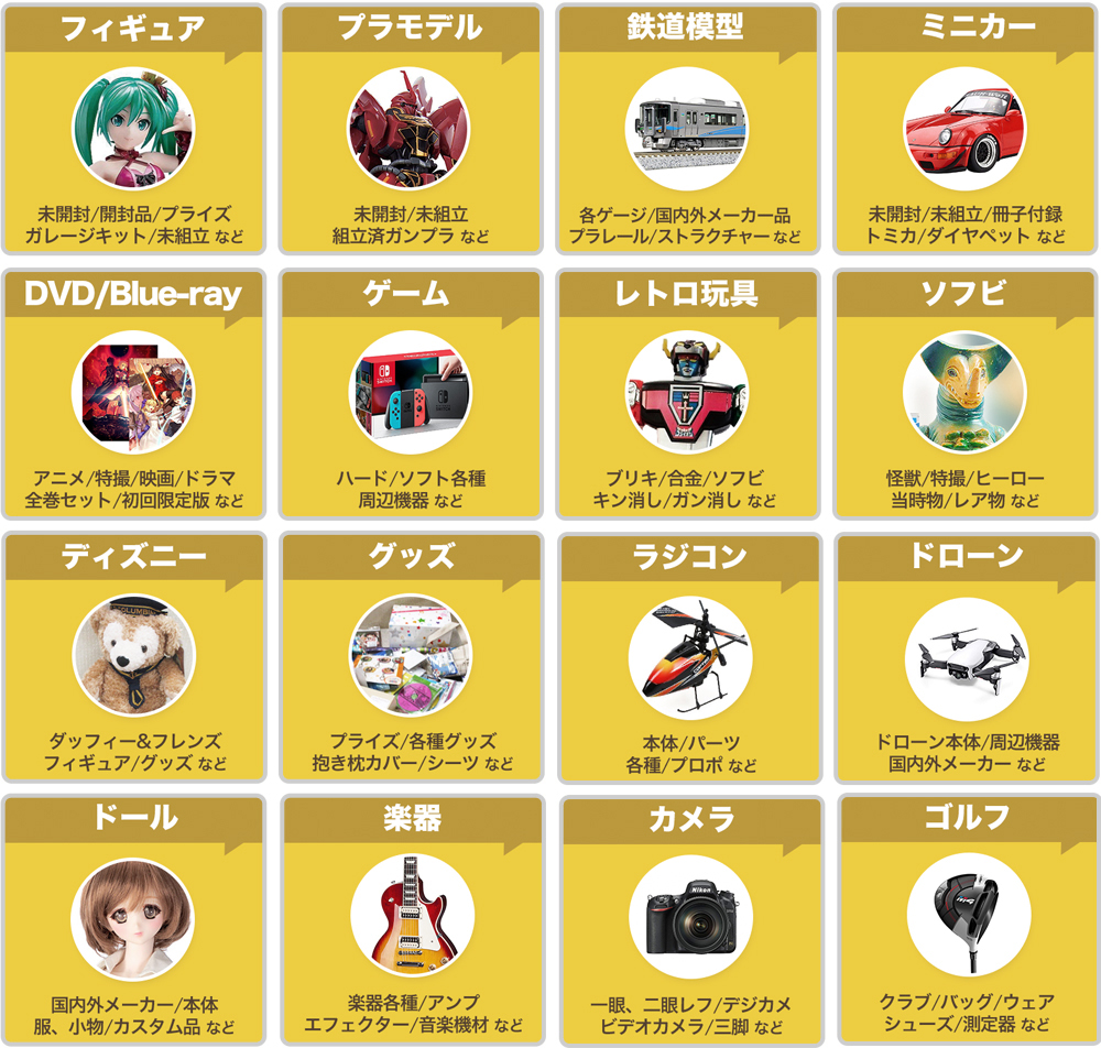 トイズキング出張買取47は他店と比べてここが違う